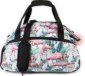 Oh My Pop - Flamingo - Sporttas dames - Multi colour - Lengte 51cm