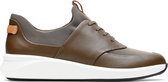 Clarks - Dames schoenen - Un Rio Lace - D - dark olive combi - maat 6