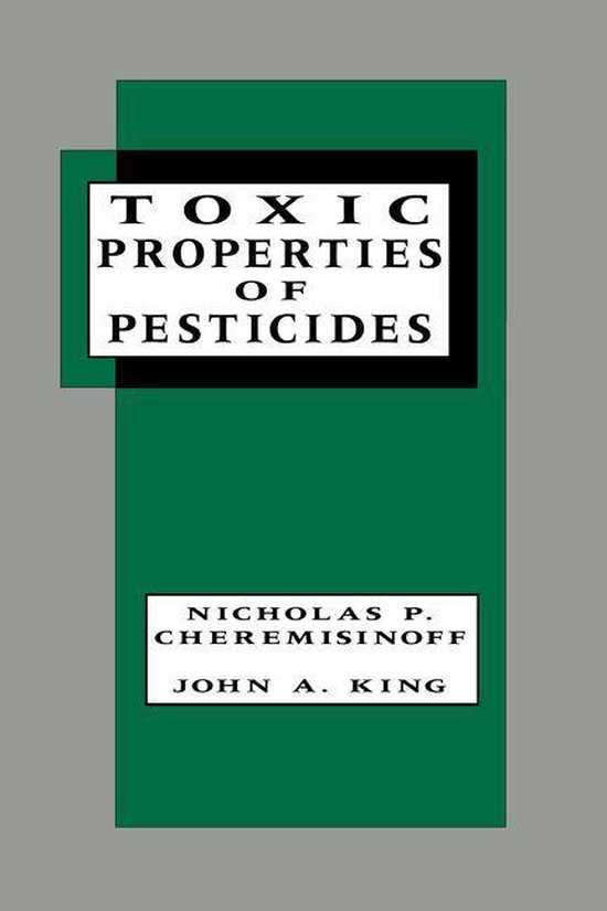 Environmental Science & Pollution - Toxic Properties of Pest ... - cover