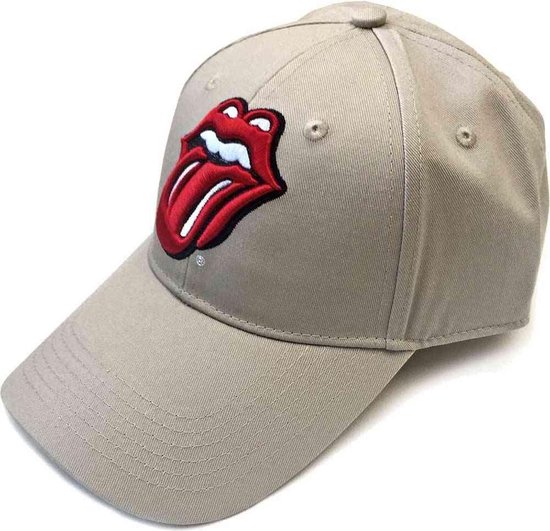 Casquette de baseball Rolling Stones Classic Tongue Creme