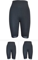 Fine Woman 701-1 Lange Katoenen Boxershorts/Fietsbroek 3-pack L 2x wit, 1x beige