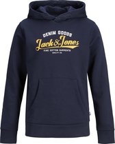 JACK&JONES JUNIOR JJELOGO Jongens Trui - Maat 140