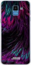 Samsung Galaxy J6 (2018) Hoesje Transparant TPU Case - Roots of Color #ffffff