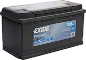 Batterie de voiture EXIDE EA1000 Premium Carbon Boost 12V 100 Ah 900A 3661024034258