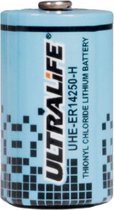 Ultralife UHE-ER14250-H Spoelcel – 1/2 AA Ronde Cel Lithiumthionylchloride 3.6V 1200mAh 4250889624729