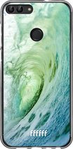 Huawei P Smart (2018) Hoesje Transparant TPU Case - It's a Wave #ffffff