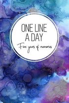 Memoir Notebook- One Line a Day, Five Years of Memories