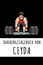 Trainingstagebuch von Ceyda: Personalisierter Tagesplaner für dein Fitness- und Krafttraining im Fitnessstudio oder Zuhause