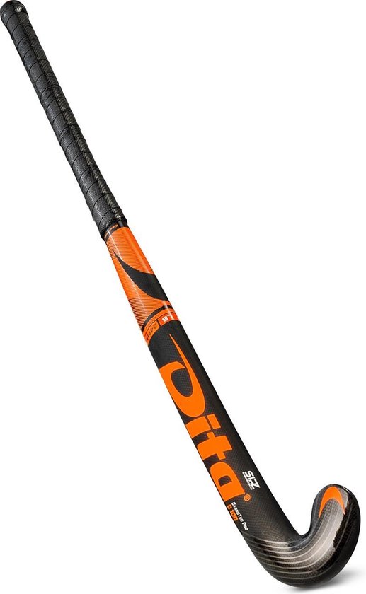 Rondsel Doe het niet Betrokken Dita Carbotec Pro C100 L-Bow Hockeystick - 36.5 Inch - Zwart/Fluo Rood |  bol.com