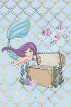 Mermaid Diary For 7 Year Old Girl: Writing Prompts and Sketchbook to Introduce Young Girls Age 7-12 to the Enjoyment of Journaling and Keeping a Daily