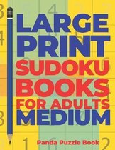 Large Print Sudoku Books For Adults Medium