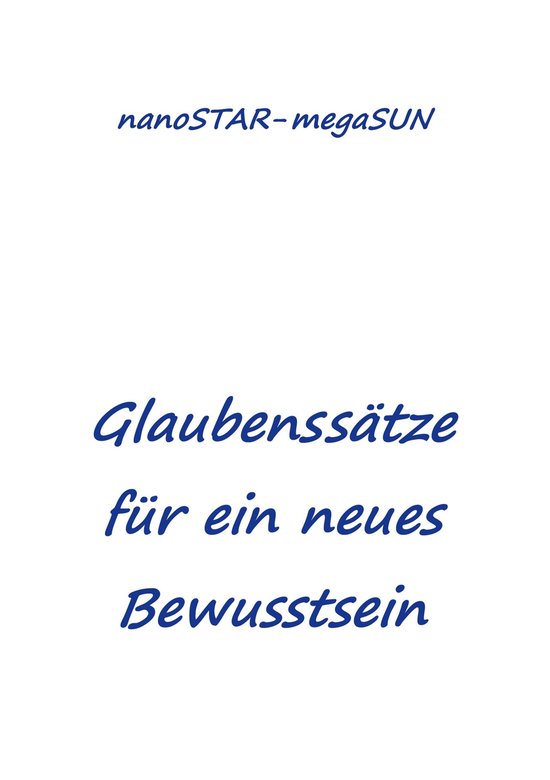 Glaubenssätze