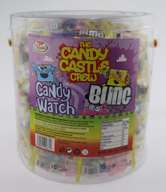Candy Dextrose Watch 12gram 100stuks