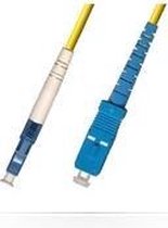Microconnect 2m, LC/UPC - SC/UPC Glasvezel kabel Geel