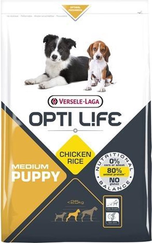 Opti Life Puppy Medium - 12.5 KG
