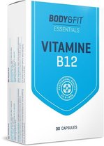 Body & Fit Vitamine B12 - Vegan Voedingssupplement - Vitamine en Mineralen - 60 Capsules