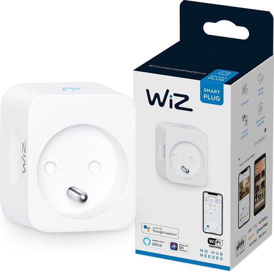 WiZ Slimme stekker Slimme verlichting Accessoire - Type E - WiFi