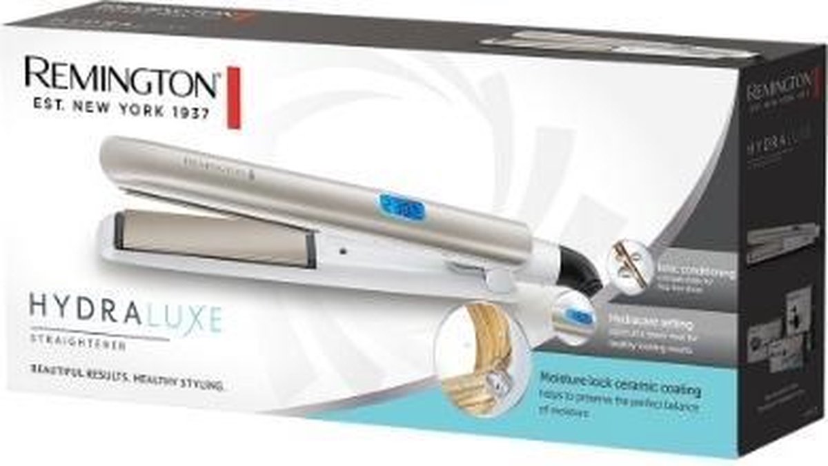 Remington S8901 haarstyler Stijltang Warm Zwart, Roségoud, Wit thumbnail 5