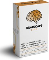 Braincaps Zen – Ontspannen & Relaxen – 100% natuurlijk - 60 rustgevende capsules