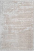 Beige vloerkleed - 80x150 cm  -  Effen A-symmetrisch patroon - Modern Modern