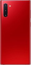 Achterkant met camera lens voor Samsung Galaxy Note 10 Plus - Rood