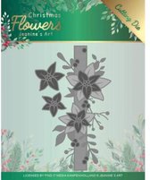Dies - Jeanines Art Christmas Flowers - Poinsettia Border