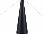 Vliegenverjager - Fly fan - Shoo away - vliegenverjager voor op tafel - met Ophanghaak - Zwart