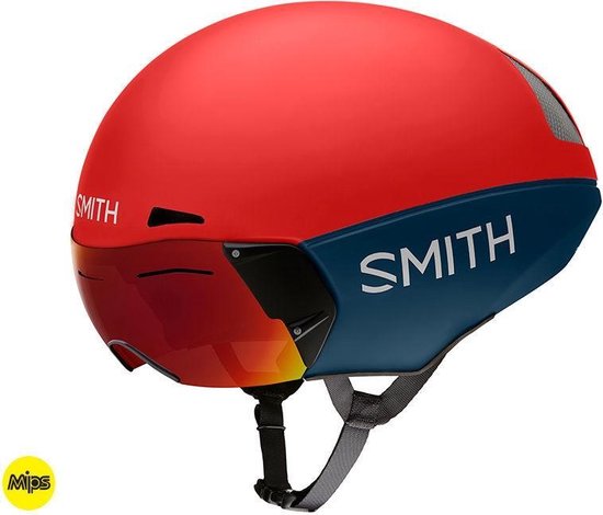 Smith Podium TT Tijdrit fietshelm Rood | bol.com