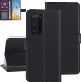 Hoesje voor Huawei P40 Pro - Zwart - Book Case - Kaarthouder