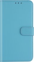 Samsung Galaxy S20 Ultra Book Case hoesje - lichtblauw - Kaarthouder