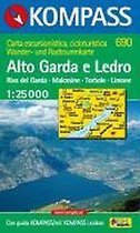 Kompass WK690 Alto Garda e Ledro, Riva del Garda, Malcesine, Torbole, Limone