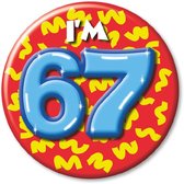 Button - Abraham 50 jaar (55 mm)