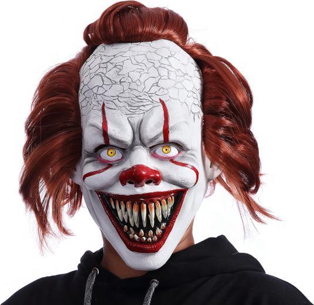 Nightmare Clownsmasker | Horror clownsmasker | Killer Clown Masker Luxe |  Latex... | bol.com