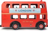 Le Toy Van Speelgoedvoertuig Londense bus - Hout