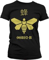 Breaking Bad Dames Tshirt -S- Methylamine Barrel Bee Zwart
