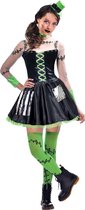 Amscan Verkleedset Frankenstein Zwart/groen 3-delig Mt. 146/152