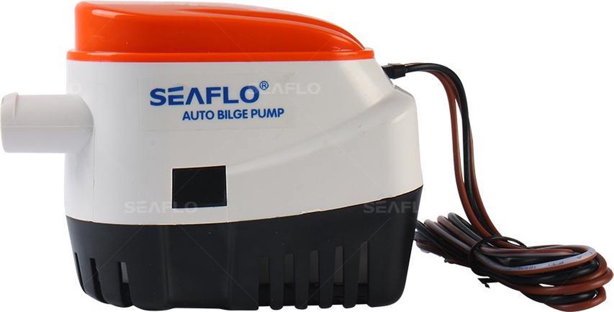 Seaflo Automatische Bilgepomp 12Volt - waterpomp - 47L/min - 600GPH - voor slang 19mm. - SeaFlo