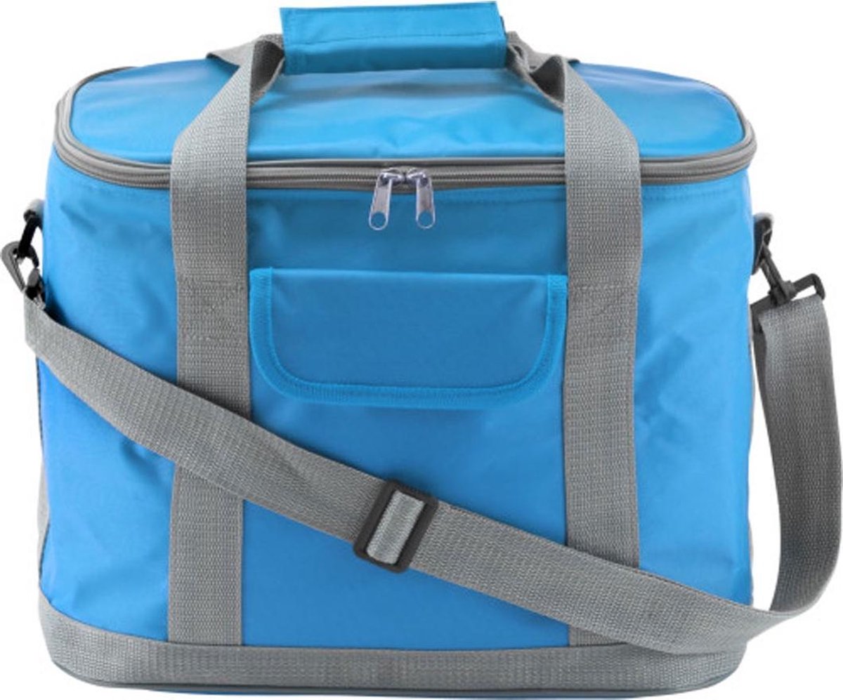 Brand Polyester koeltas lichtblauw 27L