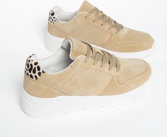ann rocks sneakers beige
