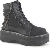 Demonia Enkellaars -36 Shoes- EMILY-114 US 6 Zwart