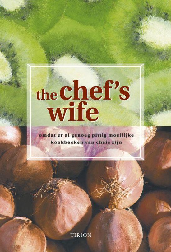 Cover van het boek 'The chef's wife' van Brigitte Bormans