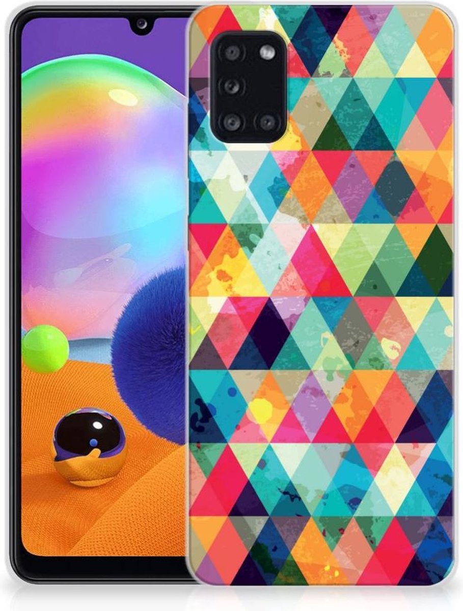 Samsung Galaxy A31 TPU bumper Geruit