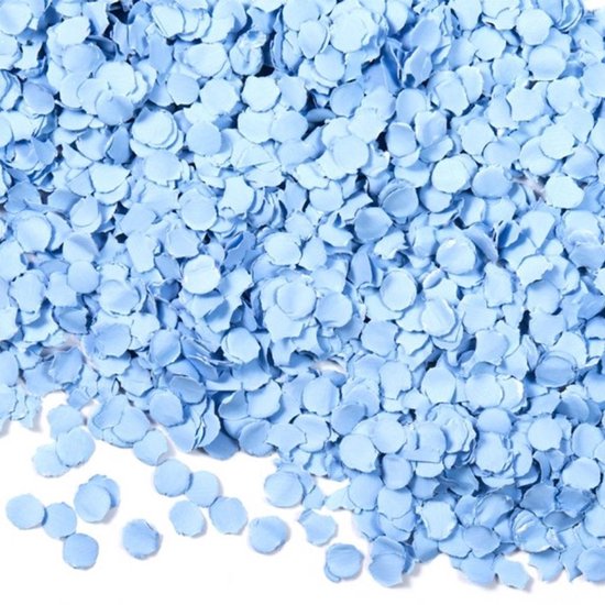 Bomen planten elleboog Relatie Baby blauw confetti 1 kg | bol.com