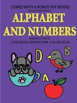 Coloring Books for 2 Year Olds (Alphabet and Numbers)