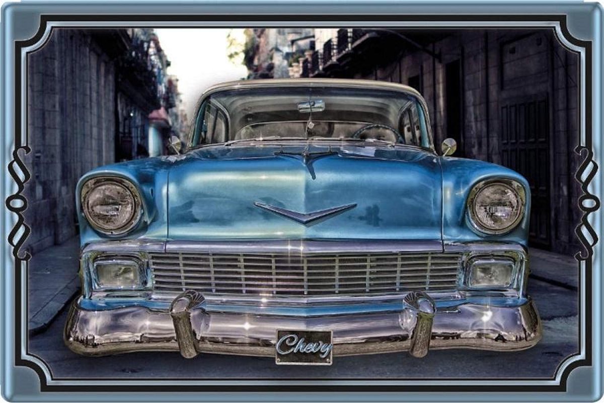 Wandbord - Chevy Front