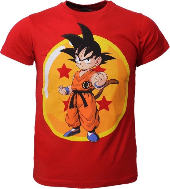 Dragon Ball Z Son Goku Kids T-Shirt Rood - Officiële Merchandise | bol