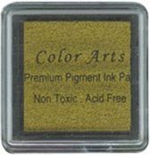 MIST003 - Nellie Snellen Stempelkussen pigment inkt small - sienna - oker bruin