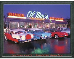 Wandbord - American Diner