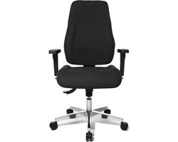 Topstar Point 91 Bureaustoel - Ergonomisch - Voor Volwassenen – Draaistoel met Armleuningen - Zwart