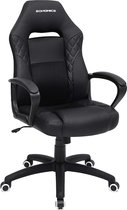 Comfortabele bureaustoel, zachte gaming chair - zwart
